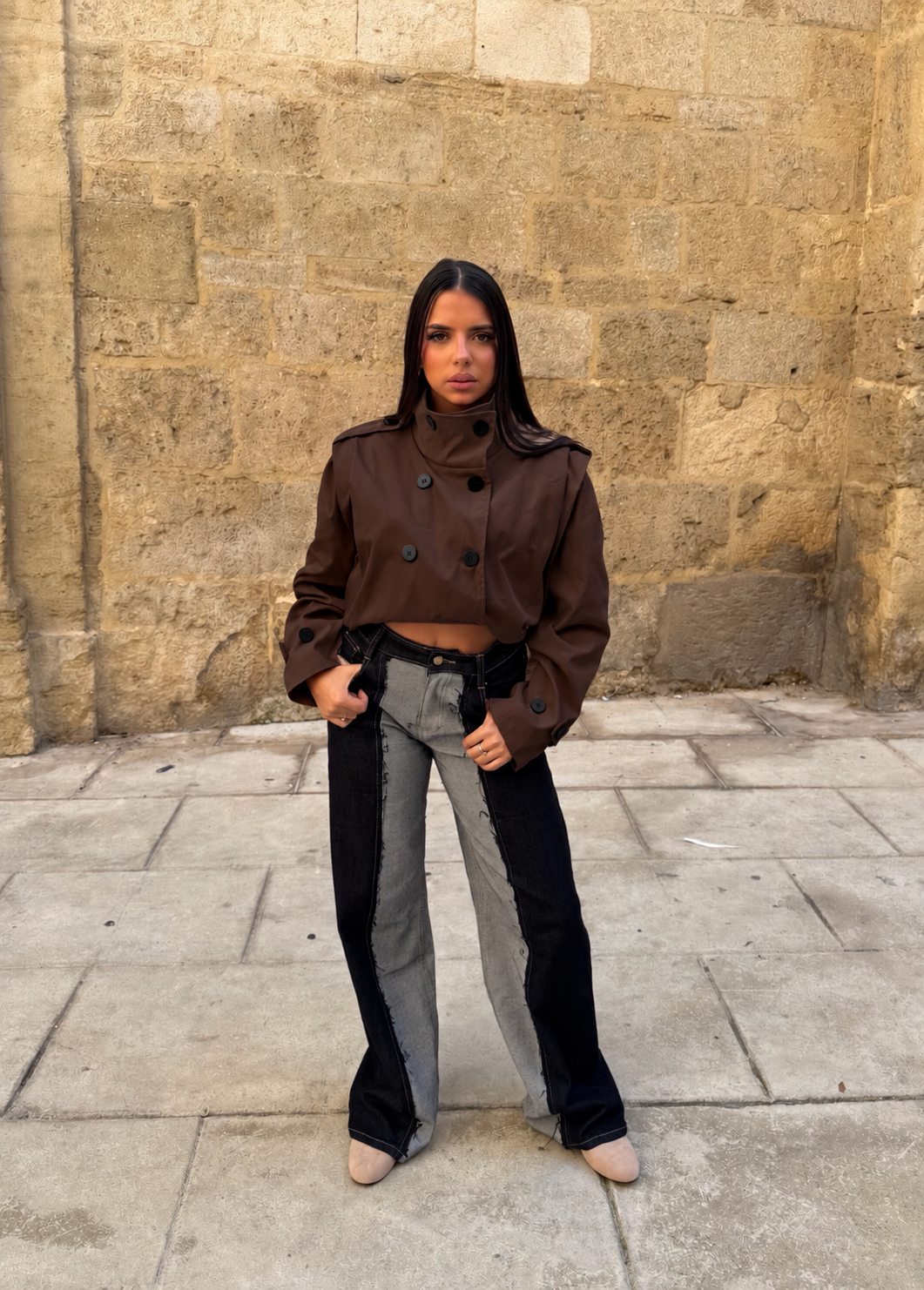 Veste courte - Style Trench