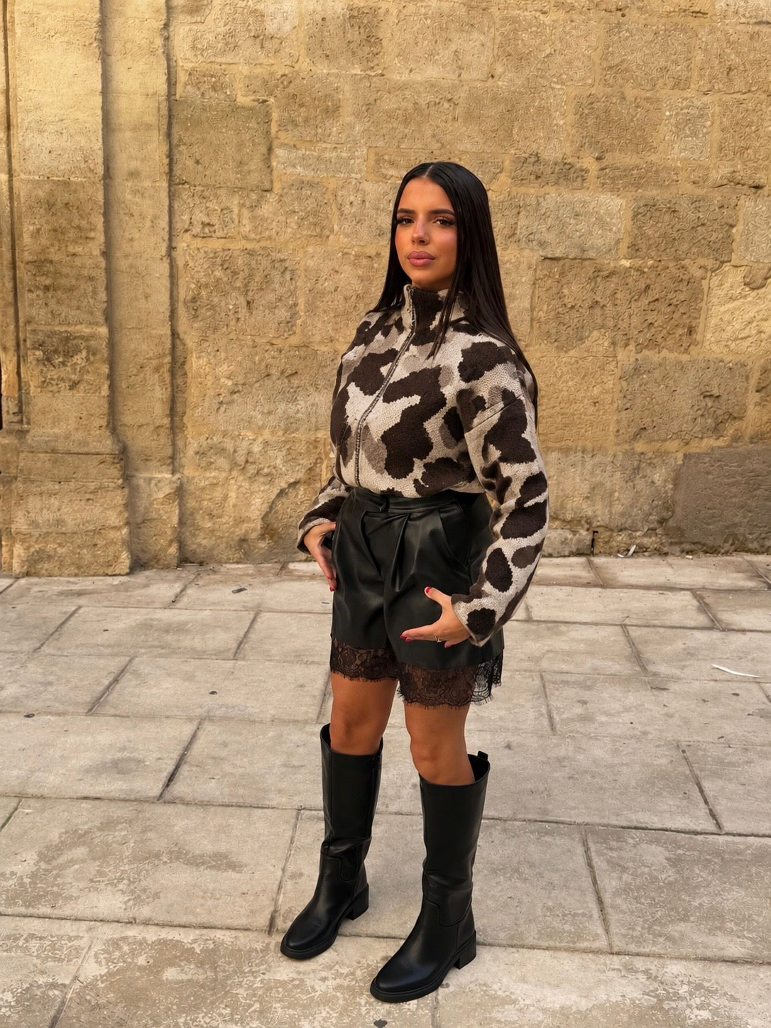 Gilet Imprimé Vache