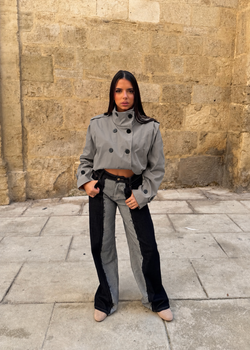 Veste courte - Style Trench