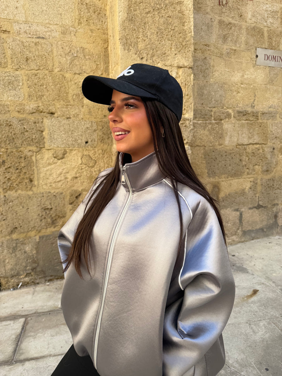 Veste satinée